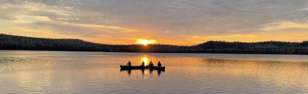 Round Lake Bible | Campers Canoeing